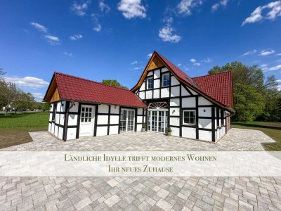 Historisches Fachwerkjuwel im Grünen – exklusiv modernisiert und bezugsbereit