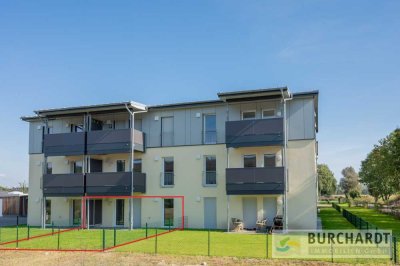 Barrierefreie Terrassenwohnung in energieeffizienten Neubau