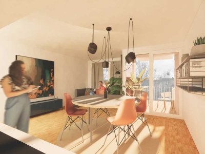 Neubau: 3-Zimmer-Wohnung in deiner Nordstadt