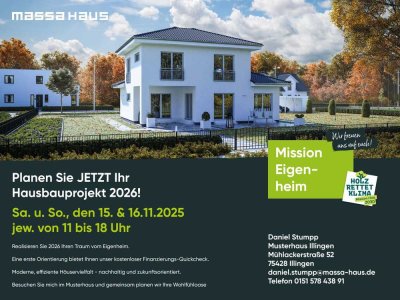 Mit Eigenleistung zum eigenen Traumhaus - Noch 1 Bauplatz frei