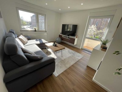 Ruhige, Top-Lage in Riehl/Nippes: kernsanierte, modernisierte 3-Zimmer-Whg. mit Grünblick und Balkon
