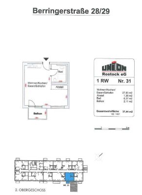 Nachmieter gesucht+Balkon+Aufzug