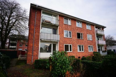 Sehr schöne und gut geschnittene 3-Zimmer-Wohnung mit kleinem Balkon in Rendsburg!