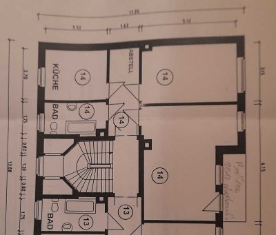 Helle 2-Zimmer Wohnung im 1. OG in Leipzig Zentrum-Nord
