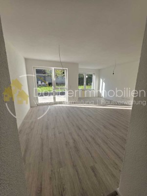 Platz für die ganze Familie Neubau Doppelhaushälfte mit Garten 
und Garage - bezugsfertig!