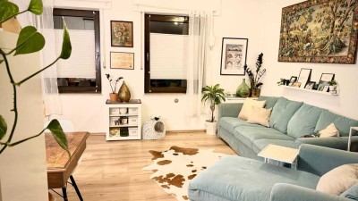 Schicke Wohnung im Herzen von Wetter mit offener Küche und überdachter Loggia