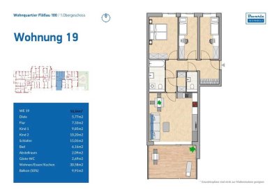 4-Zimmer Stadtwohnung // Neubau / Erstbezug