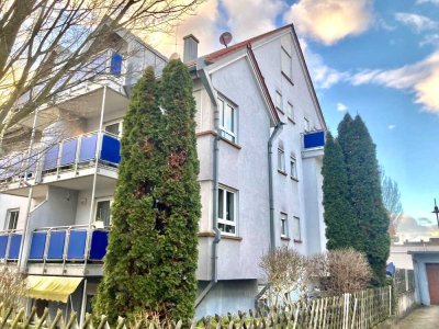Tolle und geräumige 2-Raum-DG-Wohnung mit 2 Balkonen in Hagenbach