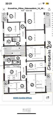 Attraktive 4-Raum-Wohnung mit EBK und Balkon in Walldorf