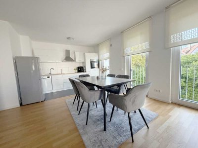 Moderne Zwei-Zimmer-Wohnung mit Balkon und TG-Stellplatz