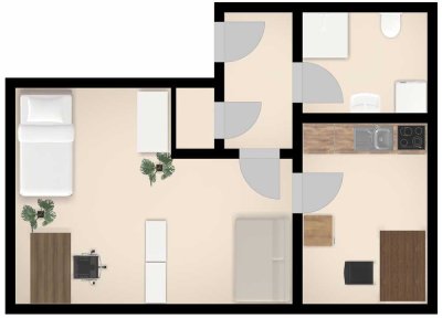 Schöne, helle und geräumige Wohnung in Rhede