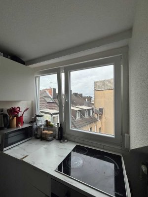 21 m² Dachgeschosswohnung mitten in der City