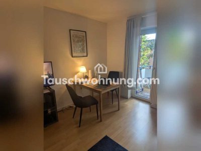 Tauschwohnung: Tausche 52 qm mit Balkon am Blücherplatz