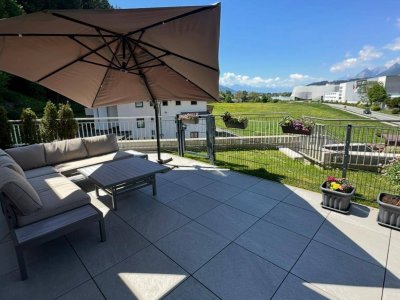 Sonnige 3-Zimmer-Neubauwohnung mit großer Terrasse