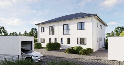 Doppelhaus "Luzern": Stilvoll Wohnen + Grundstück in Frontenhausen zum attraktiven Preis!