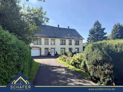 Freistehendes Einfamilienhaus mit Einliegerwohnung und großem Grundstück in Lebach OT zu verkaufen