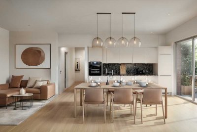 Lichtdurchflutetes Wohnen: Komfortwohnung in Top-Lage am See