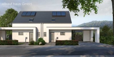 Ihr Traumhaus technikfertig ausgebaut: Doppelhaushälfte in Obernau