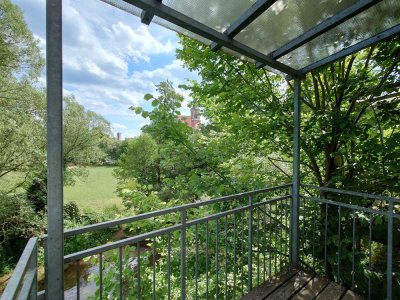 Idyllische 4-Zimmer-Maisonette-Wohnung mit einmaliger Aussicht