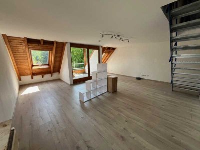 Notzingen: Gepflegte 2,5-3-Zimmer DG-Maisonette Wohnung