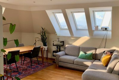 Dachgeschosswohnung direkt bei Donaukanal und Augarten - provisionsfrei!