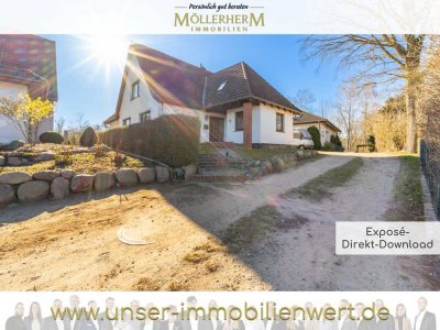 Viel Raum zum Leben & Gestalten- Einfamilienhaus mit Nebengebäude und genehmigtem Ferienhaus-Projekt