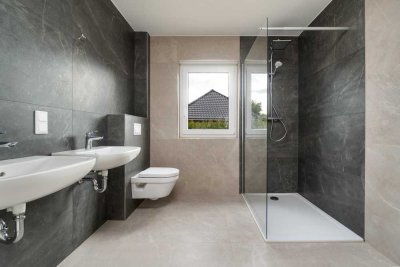 Attraktive EG-Wohnung mit Neubau-Charakter und Garten in Exten..