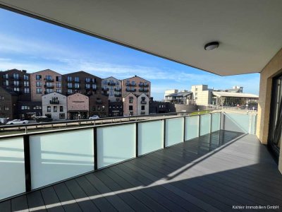 Exklusive Neubau-Eigentumswohnung mit Südbalkon und Hafenblick – Erstbezug in Toplage direkt am Büsu