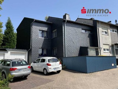 Kleines Reihenendhaus mit Garage