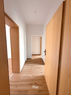 Sanierte 2,5-Zimmer-Wohnung im Zentrum von Groitzsch