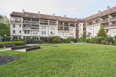 Charmante 2-Zimmer-Wohnung mit 20 m² großem Hobbyraum,in gefragter Lage von Unterschleißheim