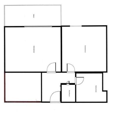 Schöne 2-Zimmer-Wohnung in zentraler & ruhiger Lage von Ravensburg (nur mit Wohnberechnungsschein)
