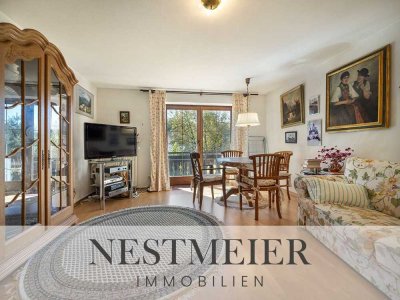 Gepflegte 2-Zimmer-Wohnung mit Balkon, Stellplatz und Keller in ruhiger Lage von Bad Endorf