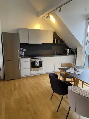 Charmantes 1-Zimmer Loft in Hannovers Südstadt mit Dachterrasse