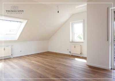 SCHÖNE RENOVIERTE 4-ZIMMER-DACHGESCHOSSWOHNUNG MIT TG- UND AUSSENSTELLPLATZ