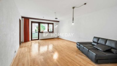 Ruhige Lage am Feldrand trifft auf 2 überdachte Balkone und Stellplatz