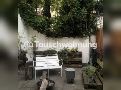 Tauschwohnung: 1-Zimmer-Terrassen-Wohnung direkt im Hafen-Viertel