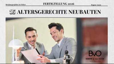 "LOOSE 15" - Altersgerechte Neubauwohnungen in Loose - mit Aufzug und Terrasse oder Balkon.