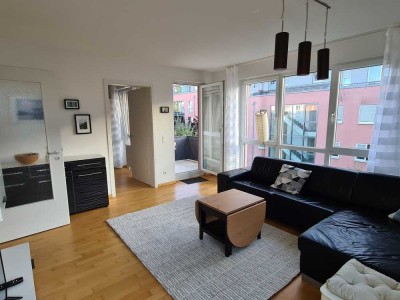 Sonnige 2-Zimmer-Wohnung mit Balkon, Aufzug & moderner Ausstattung in Bestlage Haar - provisionsfrei