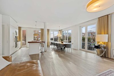 Eleganz trifft Urbanität: 4 Zimmer, 2 Terrassen & spektakulärer Blick auf den Magdeburger Hafen