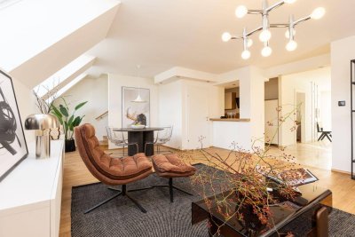 Wohnen über den Dächern – Maisonette mit großer Dachterrasse &amp; 3 Schlafzimmern