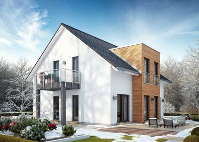 Klassisch und modern zugleich, mit großem Wohn-Ess-Bereich. Inkl. Technikpaket!!!