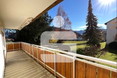 Helle, ruhige Wohnung am Ortsrand mit Aussicht