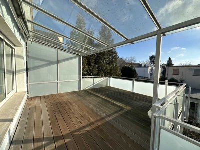 Moderne 3,5-Zimmer-Wohnung mit offener Küche, hochwertiger Einbauküche und großem Süd-Balkon