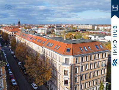 ++ 1.983 € / m², Stuck, Aufzug und verlässlich vermietet ++