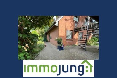 Schöne Erdgeschosswohnung mit nicht einsehbarem eigenen Garten in Worpswede