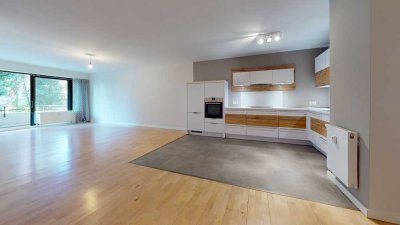 Schöne neuwertige 2-Zimmer Wohnung in Düsseldorf mit EBK, Balkon und Tiefgarage