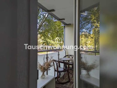 Tauschwohnung: Helle 3Zimmer-Wohnung mit zwei Balkonen in der Südstadt