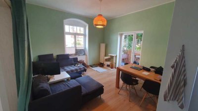 Ansprechende 3-Zimmer-Hochparterre-Wohnung mit Balkon in Dresden