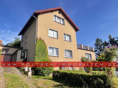 Geräumiges Doppelhaus mit großem Grundstück in ruhiger Wohnlage von Ronneburg